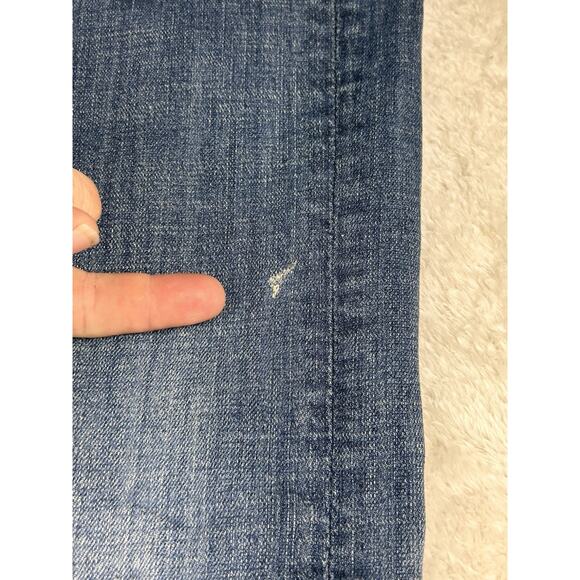 Rock and Roll Cowgirl Jeans 27x34 Rival Low Rise Boot Cut Button Flap Pockets - Picture 7 of 9